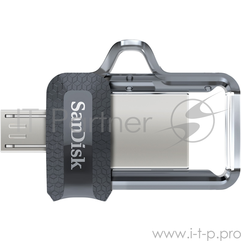 Флеш накопитель 256GB SanDisk Ultra Android Dual Drive OTG, m3.0/USB 3.0, Black