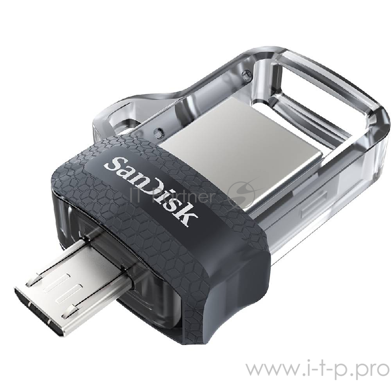 Флеш накопитель 256GB SanDisk Ultra Android Dual Drive OTG, m3.0/USB 3.0, Black