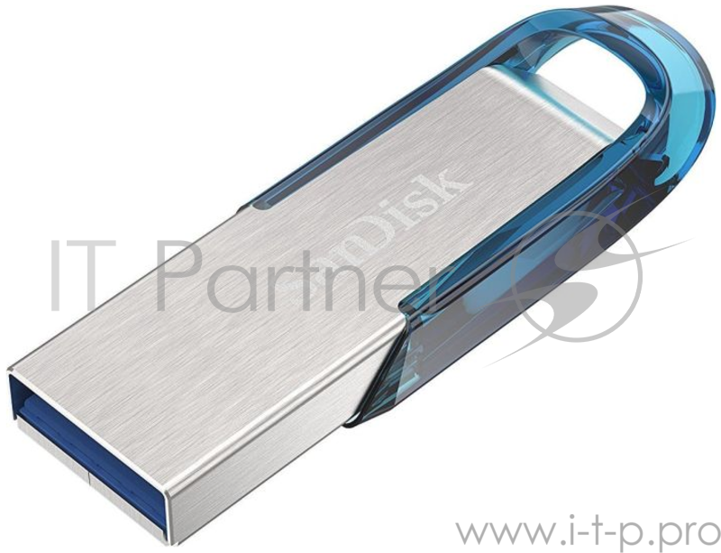 Флеш накопитель 128GB SanDisk CZ73 Ultra Flair, USB 3.0, Tropical Blue