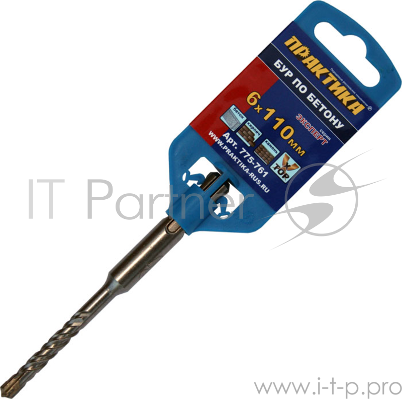 Бур Бур SDS-plus ПРАКТИКА 6 х 110 мм, Х-тип серия