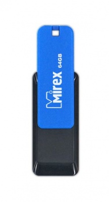 Флеш накопитель 64GB Mirex City, USB 2.0, Синий