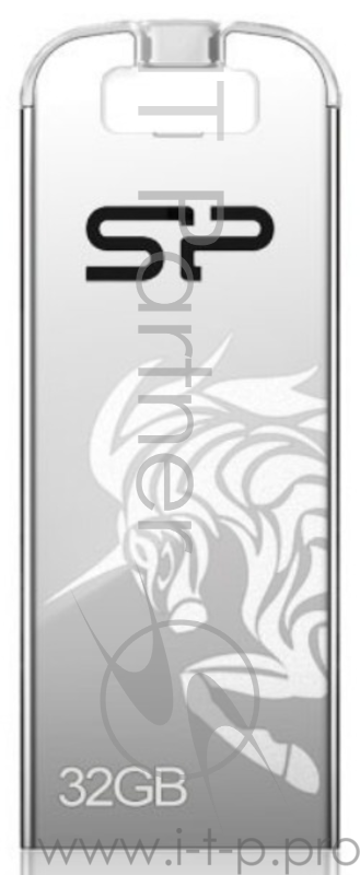 Флеш Диск Silicon Power 32Gb Touch T03 SP032GBUF2T03V1F USB2.0 серебристый