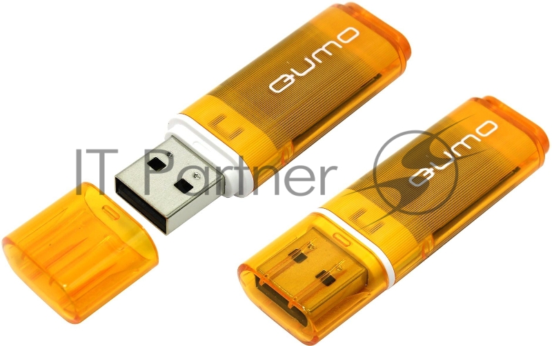 Накопитель QUMO 32GB USB 2.0 Optiva 01 Orange корпус оранжевый