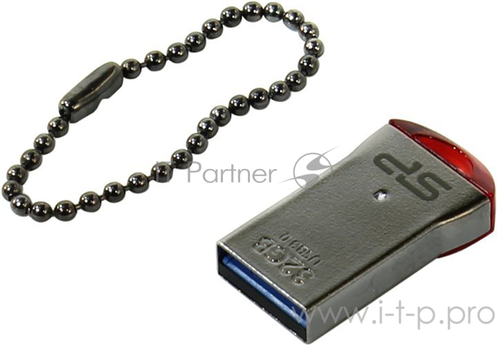 Внешний накопитель 32GB USB Drive <USB 3.0> Silicon Power Jewel J01 Red (SP032GBUF3J01V1R)