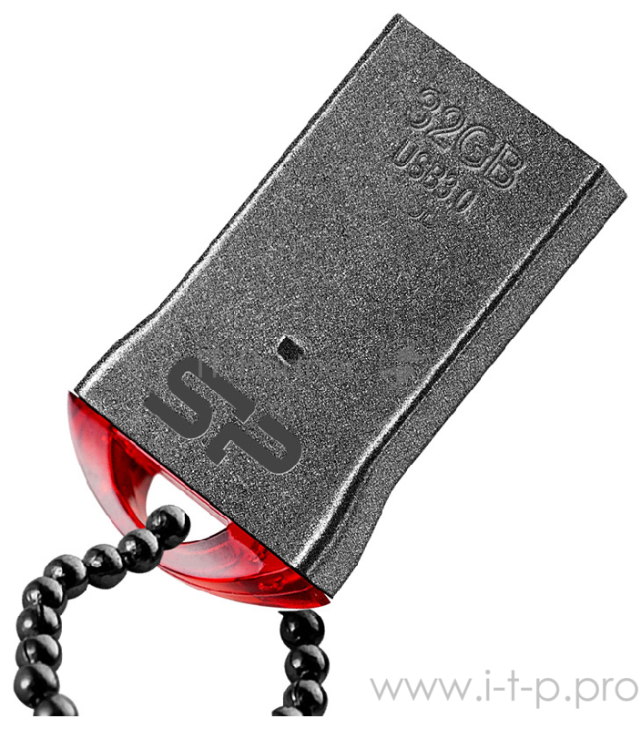 Внешний накопитель 32GB USB Drive <USB 3.0> Silicon Power Jewel J01 Red (SP032GBUF3J01V1R)