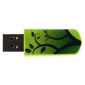 Флеш Диск Verbatim 32Gb Mini Elements Edition 49411 USB2.0 зеленый/рисунок