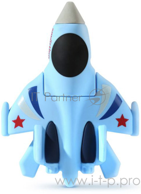 Флеш диск USB 2.0 Flash Drive 16GB Smartbuy Wild series Истребитель (SB16GBFI)