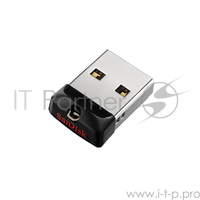 Флеш Диск Sandisk 16Gb Cruzer Fit SDCZ33-016G-G35 USB2.0 черный