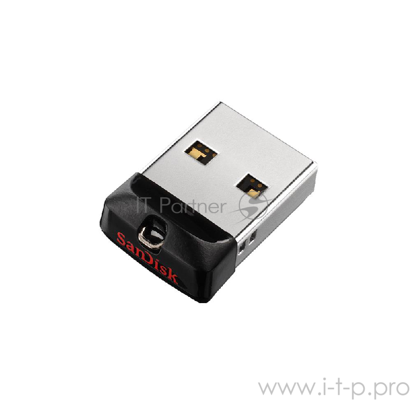 Флеш Диск Sandisk 16Gb Cruzer Fit SDCZ33-016G-G35 USB2.0 черный