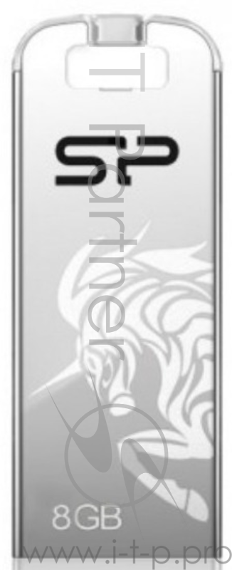 Флеш Диск Silicon Power 8Gb Touch T03 SP008GBUF2T03V1F USB2.0 серебристый