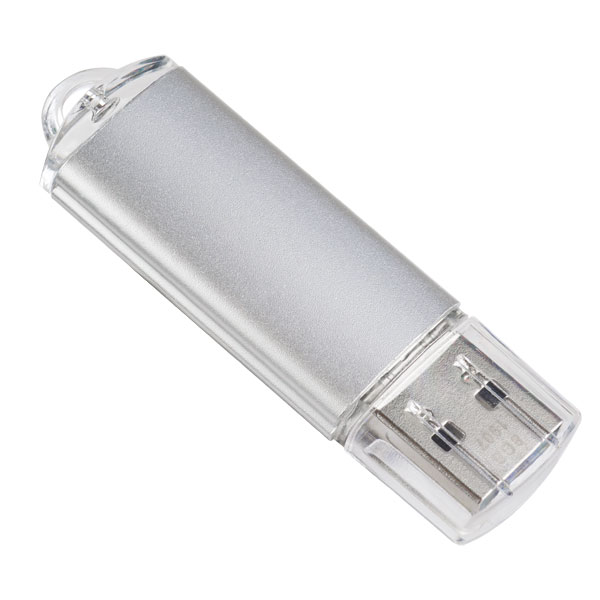 Perfeo USB Drive 8GB E01 Silver PF-E01S008ES