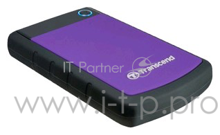 Внешний жесткий диск 4.0Tb Transcend Portable HDD StoreJet 2.5 (TS4TSJ25H3P) USB3.0 Durable anti-shoc