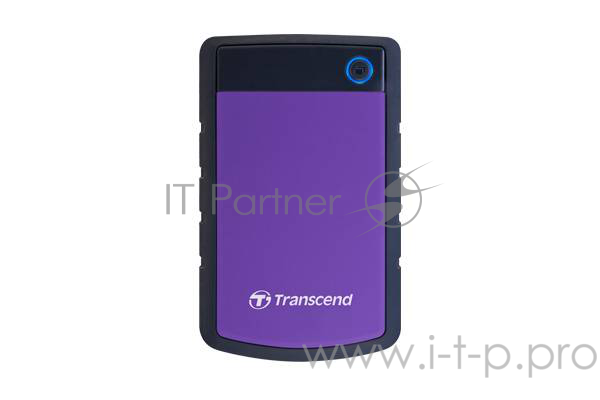 Внешний жесткий диск 4.0Tb Transcend Portable HDD StoreJet 2.5 (TS4TSJ25H3P) USB3.0 Durable anti-shoc