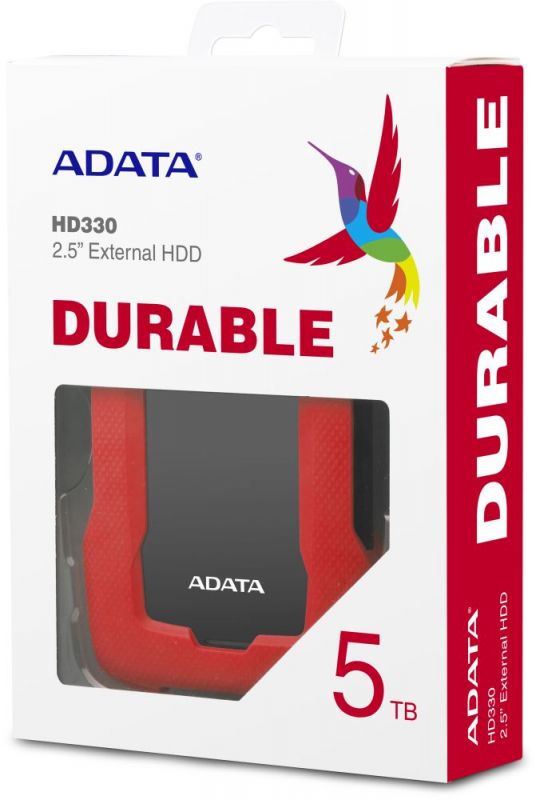 Внешний жесткий диск 5TB ADATA HD330, 2,5