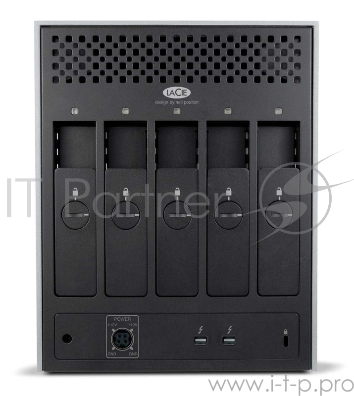Накопитель на жестком магнитном диске LaCie Внешний жесткий диск LaCie STFC30000400 30TB 5big Thunderbolt2 EK (includes thunderbolt cable)