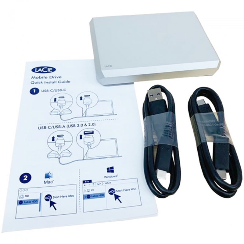 Накопитель на жестком магнитном диске LaCie Внешний жесткий диск LaCie STHG5000400 5TB LaCie Mobile Drive 2.5