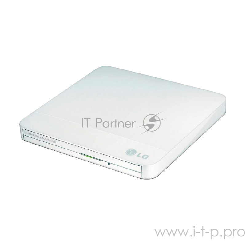 Внешний привод LG DVD-RW ext. White Slim Ret. USB2.0