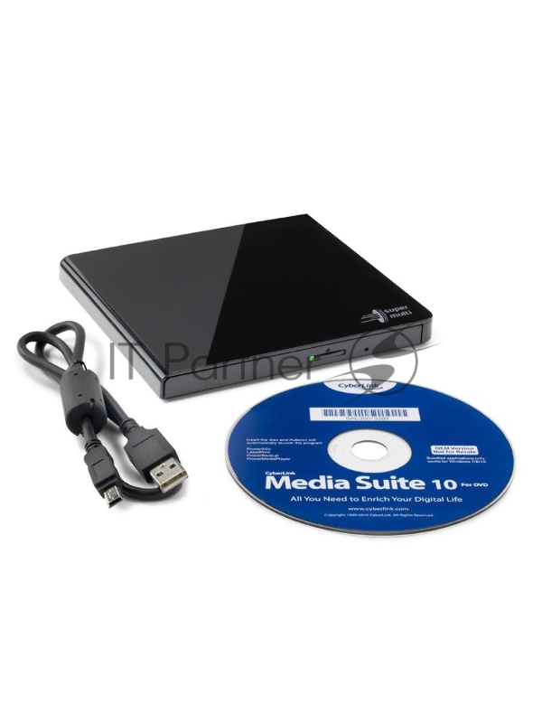 Привод DVD-RW LG GP57EB40 черный USB slim внешний RTL