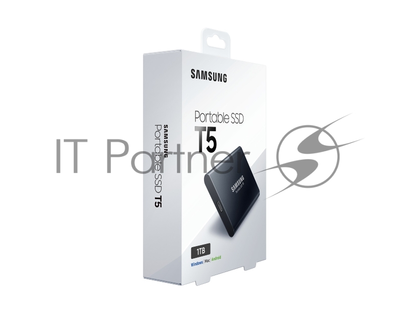 Внешний твердотельный накопитель SSD 1TB Samsung T5 (Up to 540Mb/s, USB 3.1 Type-C) (MU-PA1T0B/WW)
