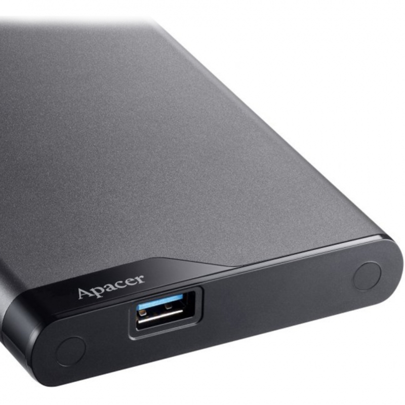 Внешний жесткий диск AP2TBAC632A-1 , USB 3.1 Gen 1 Portable Hard Drive AC632 2TB Gray Color box