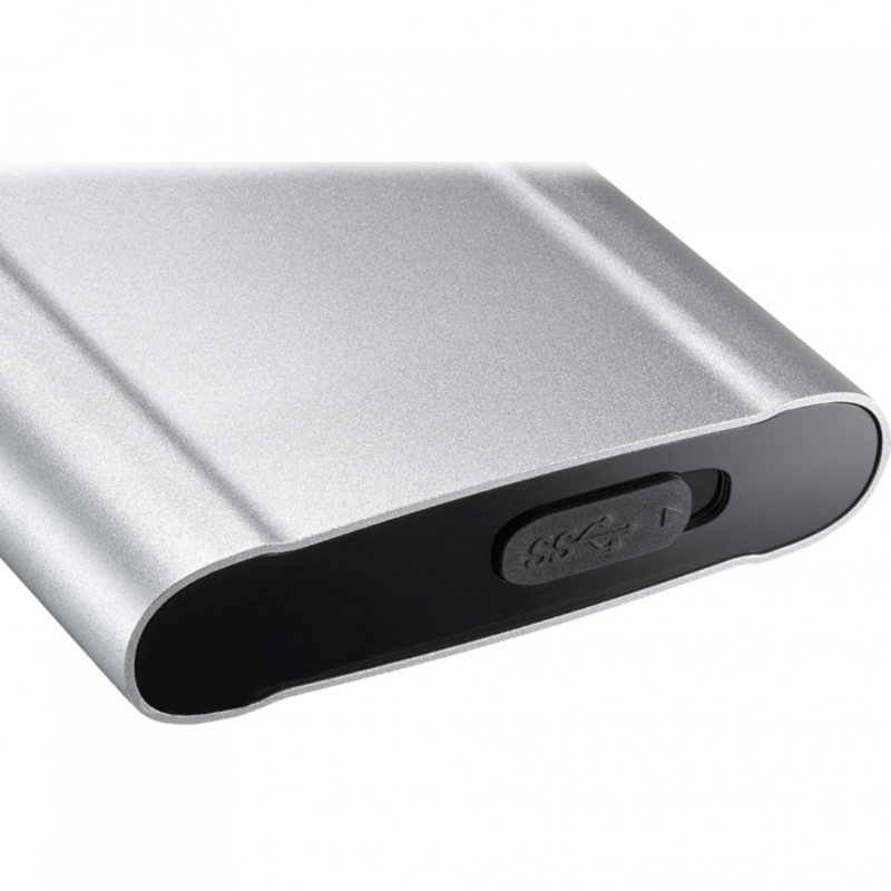 Внешний жесткий диск AP2TBAC730S-1 , USB 3.1 Gen 1 Portable Hard Drive AC730 2TB Silver Color box