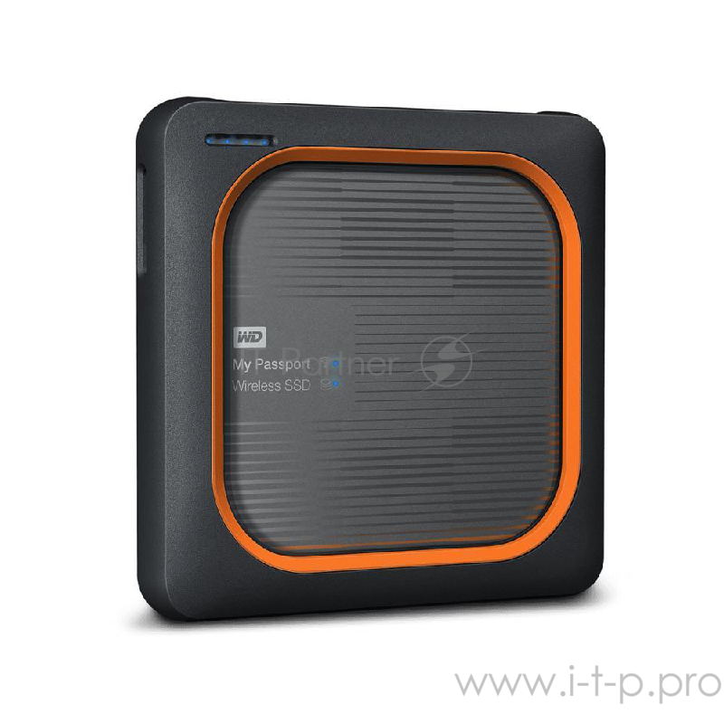 Накопитель твердотельный WD Внешний SSD WD My Passport Wireless SSD WDBAMJ0010BGY-RESN 1ТБ 2,5
