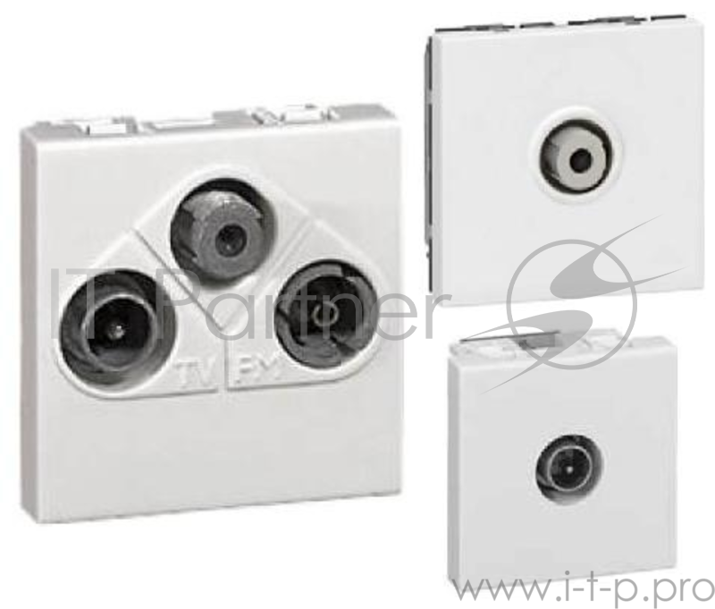 Аксессуары Legrand 78782 Розетка TV Mosaic простая