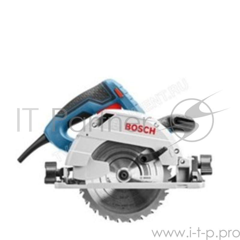 Пила циркулярная BOSCH GKS 55+ GCE (0.601.682.100) 1350Вт 2100-4700об/мин 90°/45°- 63/47мм 3.8кг