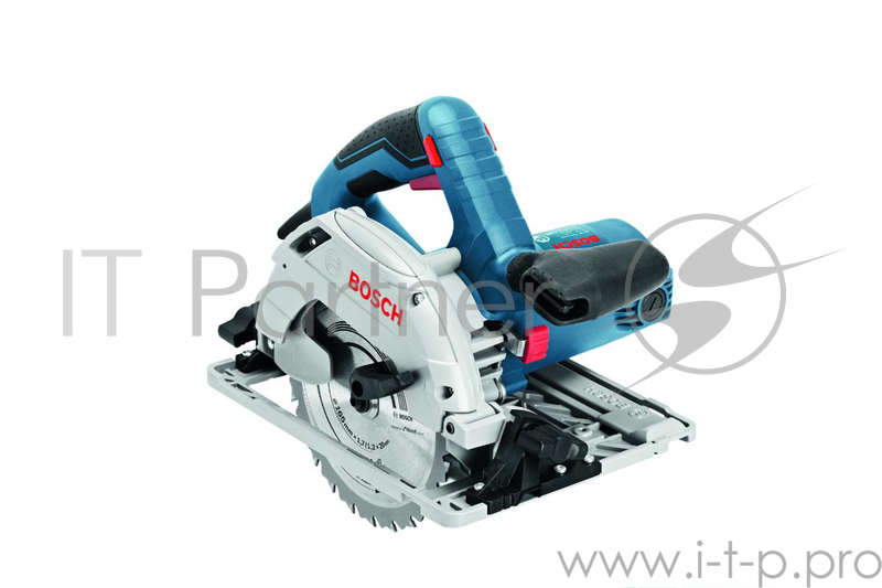 Пила циркулярная BOSCH GKS 55+ GCE (0.601.682.100) 1350Вт 2100-4700об/мин 90°/45°- 63/47мм 3.8кг