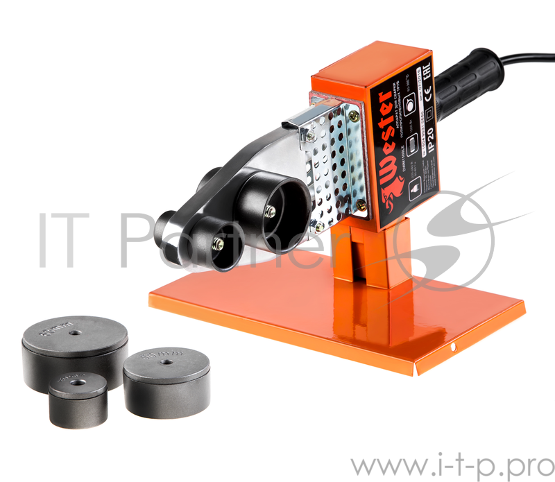 Аппарат для сварки ПП труб WESTER DWM1500LE 1500 Вт, с 6-ю насадками