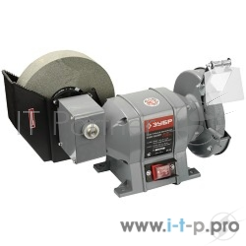 Электроинструмент ЗУБР ЗТШМ-150/200Y_z01 Станок { точильный, диски 150х20х32мм/200х40х32мм, 134об/мин, 350Вт }