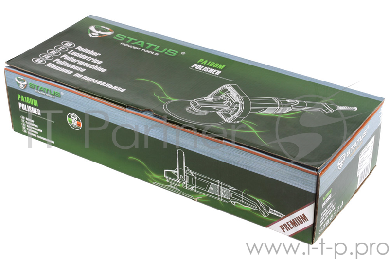 Машина полировальная STATUS PA180M 1300Вт 1000-3000об/мин 180мм М14