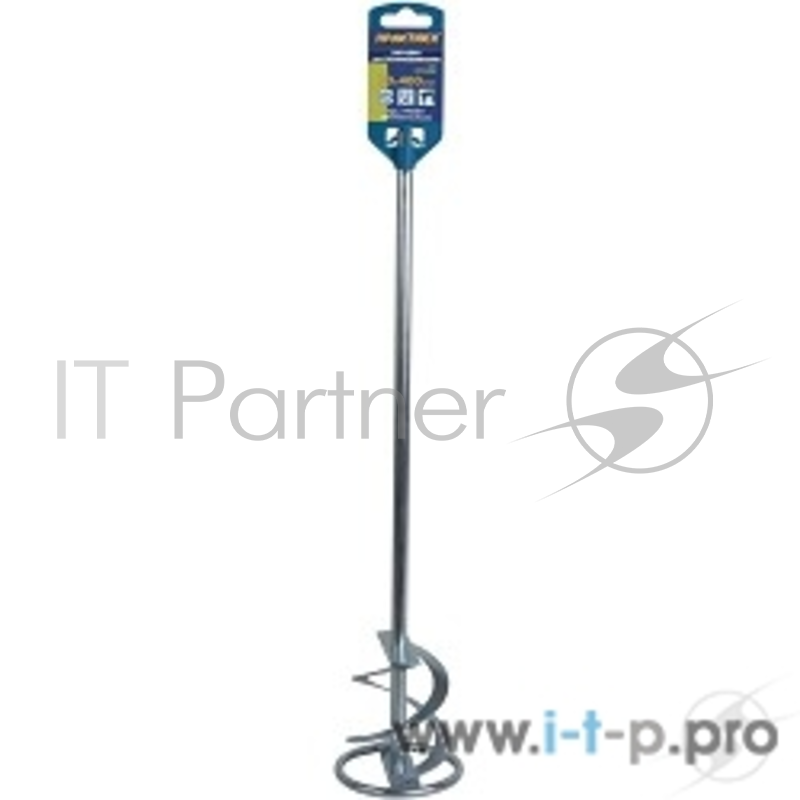 Насадка для перемешивания ПРАКТИКА 80 х 400, хвостовик SDS-plus, гипс, клей д/плитки 779-561