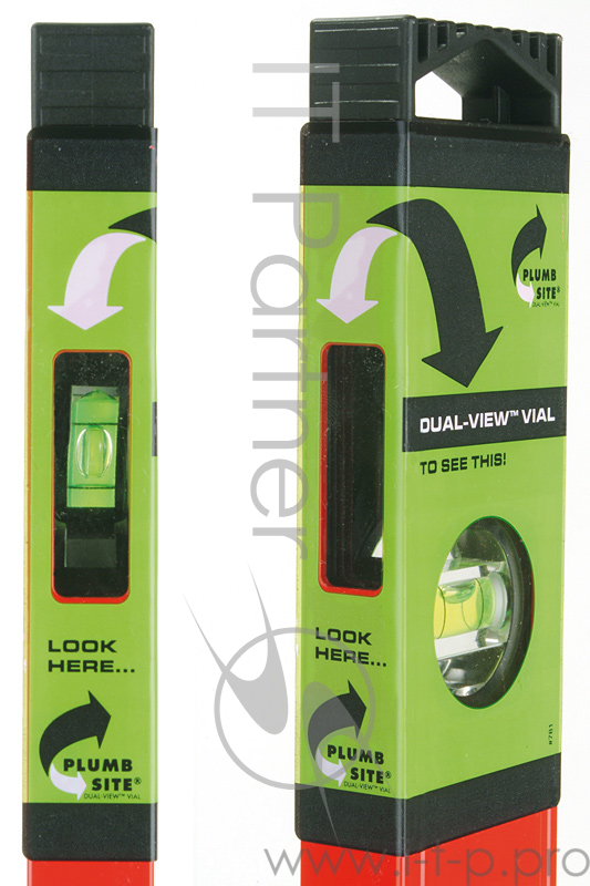 Уровень KAPRO 781-41-200РМ Genesis, строительный, магнитный, 3 глазка, 200см