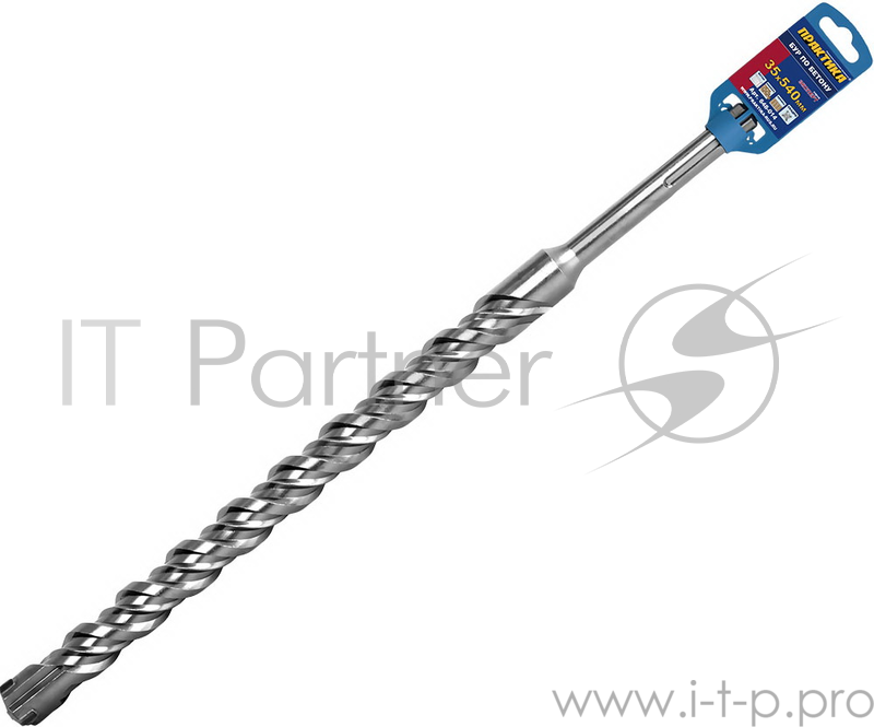 Бур ПРАКТИКА 648-014 SDSMAX Ф35х400/540мм Квадро серия Эксперт