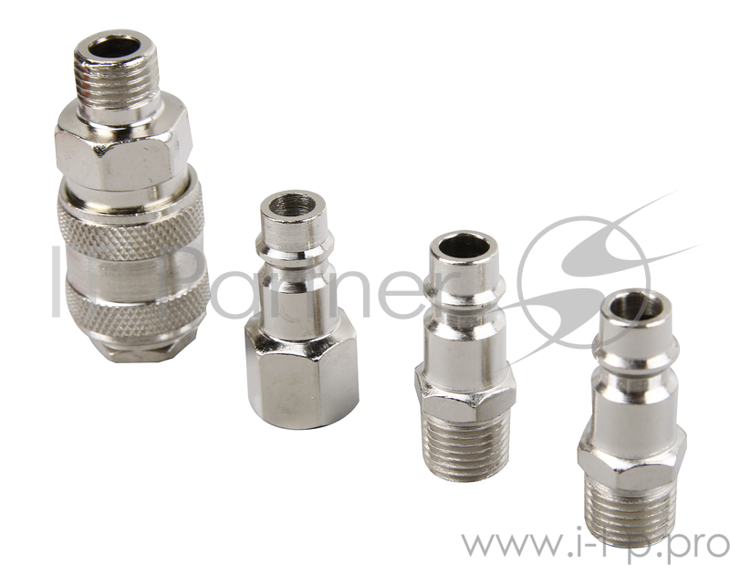 Адаптеры WESTER 815-009 набор 4шт. ЕВРО, 1/4''