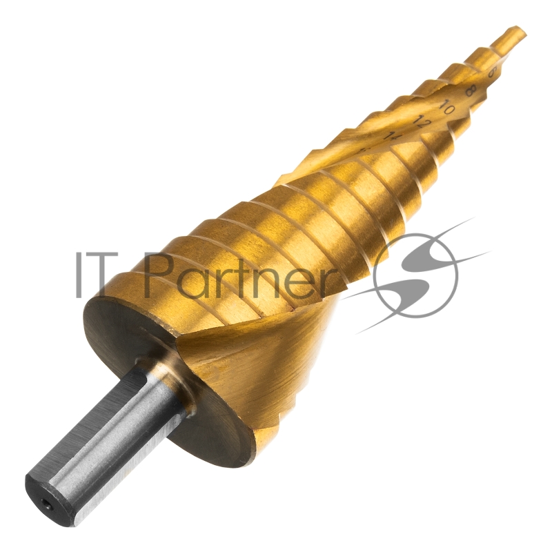 Сверло MATRIX 72359 ступенчатое 4-6-8-10-12-14-16-18-20-22-24- hss спиральный профиль