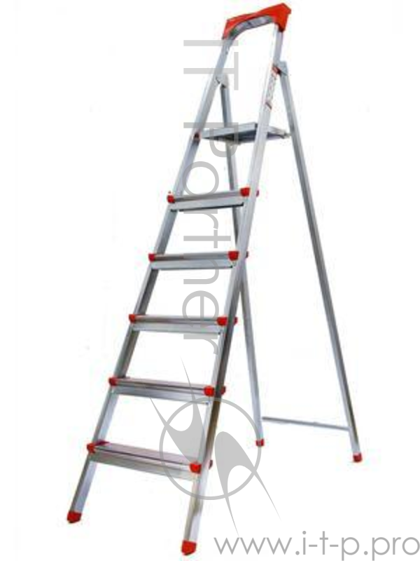 Стремянка FIT 65334 стальная 6 ступеней вес 9.1кг