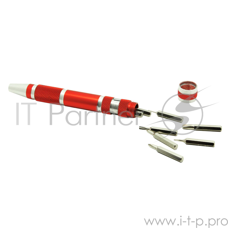 Отвертка для точных работ VIRA 303007 с набором бит, 9 штук