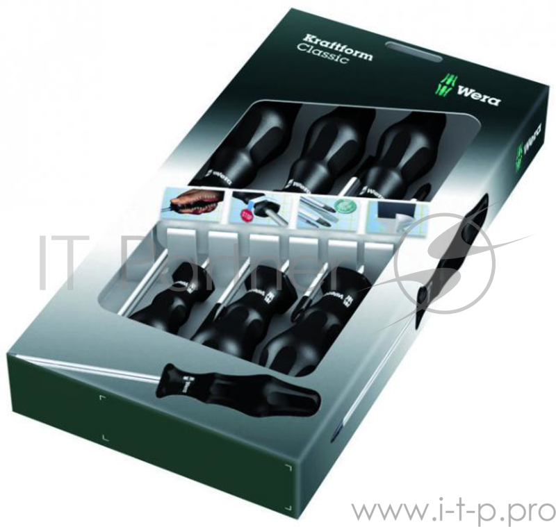 Набор отверток WERA 031280 SATZ 6TLG 6шт