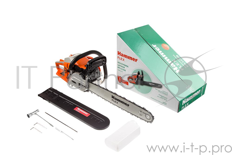 Бензопила Hammer Flex BPL5220B 2.2кВт, 52см3, шина 20