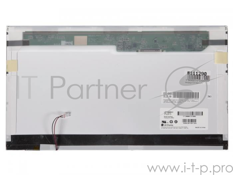 Матрица 15.6 Glare LP156WH1 (TL)(C1), WXGA HD 1366x768, 30L, 1 лампа (1 CCFL), LG Display