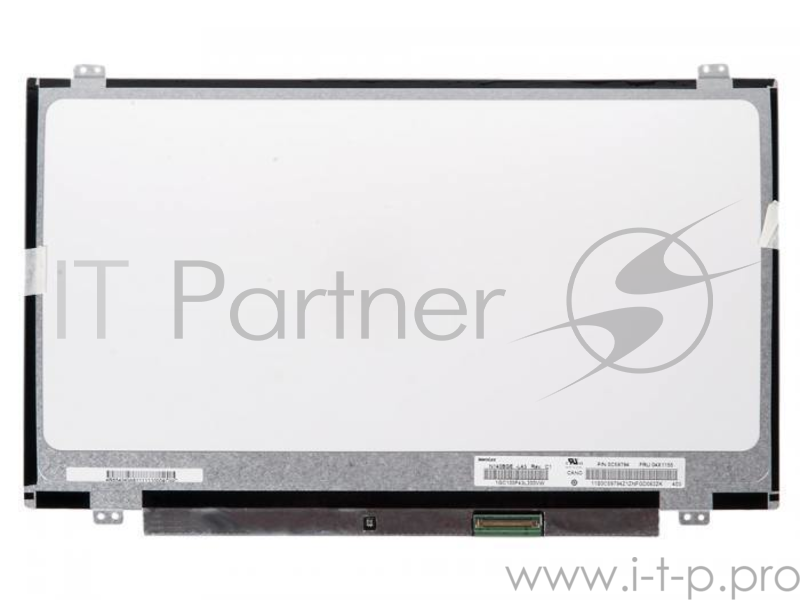 Матрица 14.0 Glare N140BGE-L43, WXGA HD 1366x768, 40L, cветодиодная (LED), Chi Mei, уши В/Н