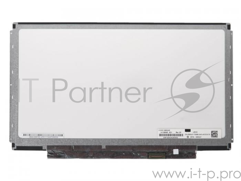 Матрица 13.3 Glare N133BGE-E31, WXGA HD 1366x768, 30L, cветодиодная (LED), Chi Mei, уши Л/П слитно