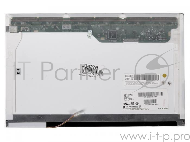 Матрица 13.3 Glare LP133WX1 (TL)(A1), WXGA 1280x800, 20P, 1 лампа (1 CCFL), LG-Philips