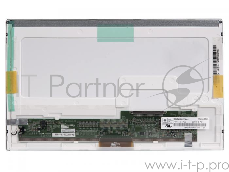 Матрица 10.0 Matte HSD100IFW4 A00, WSVGA 1024x600, 30L, cветодиодная (LED), HannStar