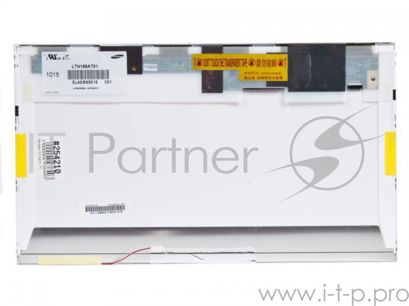 Матрица 15.6 Glare LTN156AT01 С01, WXGA HD 1366x768, 30P, 1 лампа (1 CCFL), Samsung, обычная