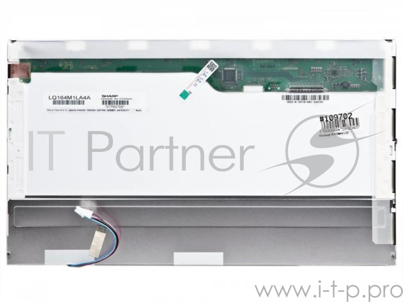 Матрица 16.4 Glare LQ164M1LA4A, WUXGA FHD 1920x1080, 2 лампы (2 CCFL), Sharp, обычная
