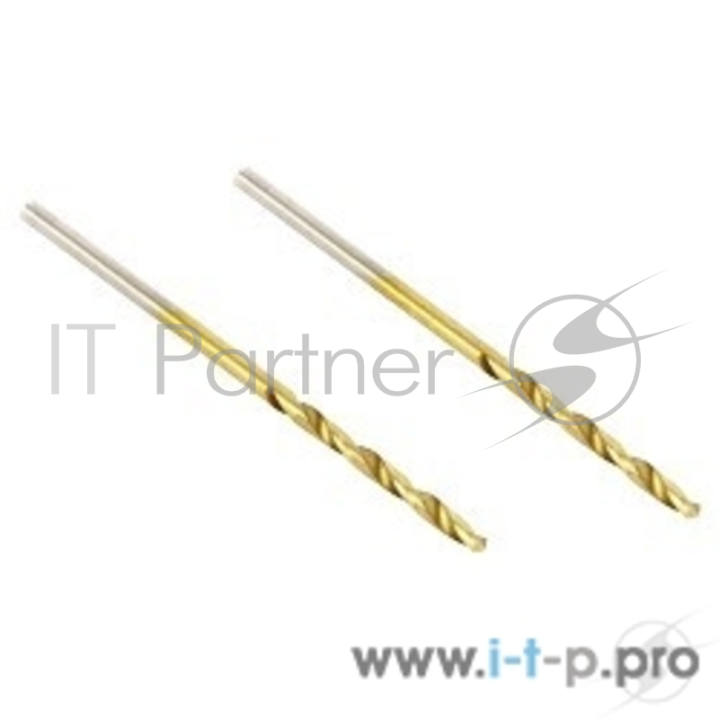 Буры,сверла,долото Сверло Hammer Flex 202-104 DR MT 2,5мм*57/30мм (2pcs) металл, DIN338, HSS-G, TIN, 2шт. 30789