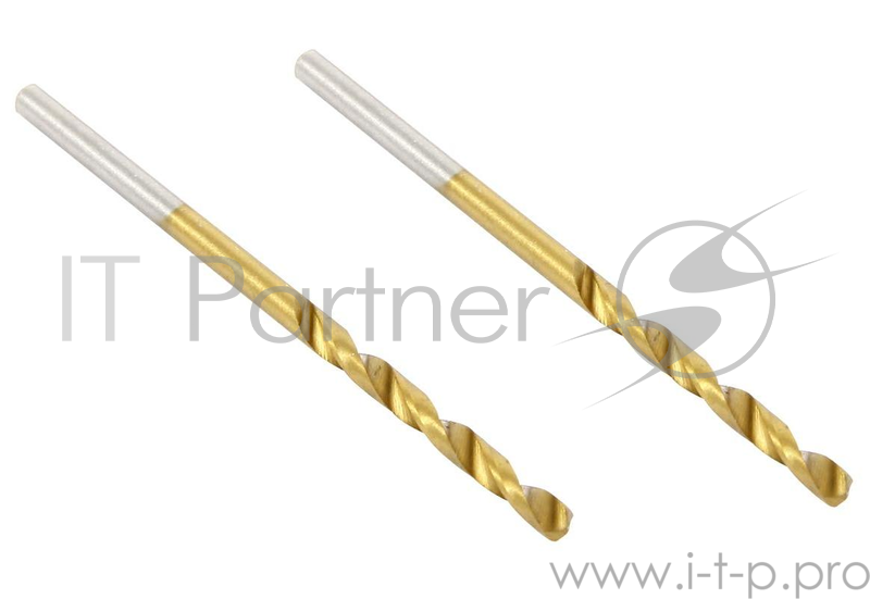 Буры,сверла,долото Сверло Hammer Flex 202-103 DR MT 2,0мм*49/24мм (2pcs) металл, DIN338, HSS-G, TIN, 2шт. 30788